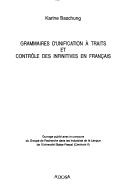 Grammaires d'unification à traits et contrôle des infinitives en français