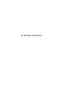 Le roman francais by Gérard Conio cover