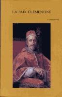 La paix clémentine by P. Dieudonné cover