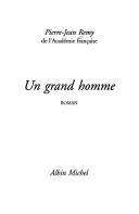 Un grand homme by Pierre-Jean Remy cover