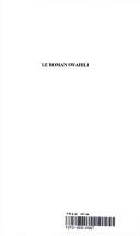 Le roman swahili by Xavier Garnier cover