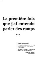 Cicatrices, 3 camps français by Lycée Duhamel du Monceau cover