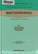 Heavy flavor physics