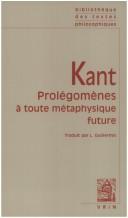 Prolegomena