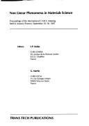 Non Linear Phenomena in Materials Science