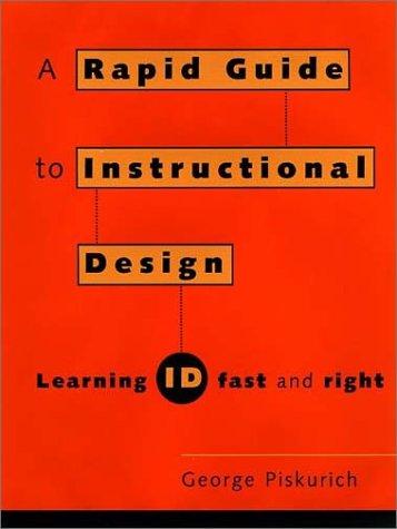 Rapid Instructional Design