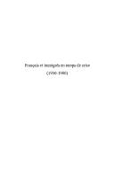 Français et immigrés en temps de crise by Ralph Schor cover