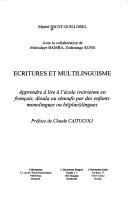 Ecritures et multilinguisme by Muriel Nicot-Guillorel cover