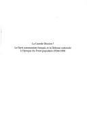 La grande illusion? by Georges Vidal cover