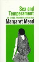 Sex and temperament in three primitive societies