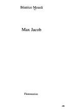 Max Jacob by Béatrice Mousli cover