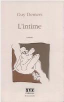 L' intime by Guy Demers cover
