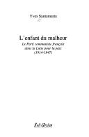 L' enfant du malheur by Yves Santamaria cover