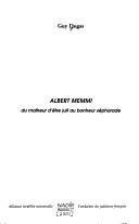 Albert Memmi by Guy Dugas cover