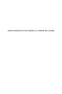 Growth kinetics of chemical compound layers