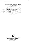 Schnittpunkte by Ulrike Zellmann cover
