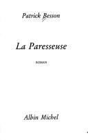 La paresseuse by Besson, Patrick cover