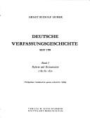 Deutsche Verfassungsgeschichte seit 1789 by Ernst Rudolf Huber cover