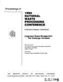 Proceedings of 1990 National Waste Processing Conference