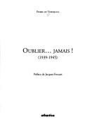 France d'abord by Pierre de Vernejoul cover