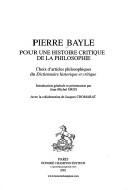 Dictionnaire historique et critique