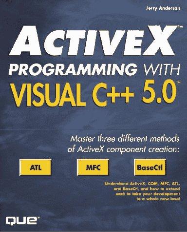 ActiveX programming with Visual C++ 5