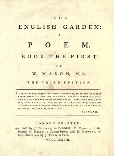 The English garden