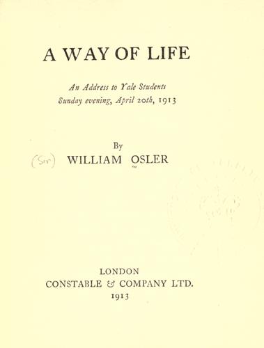A way of life