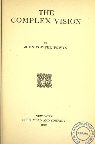 The complex vision