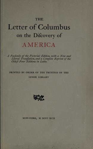 Carta (Feb. 18, 1493)
