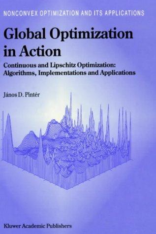 Global optimization in action by J. Pintér cover