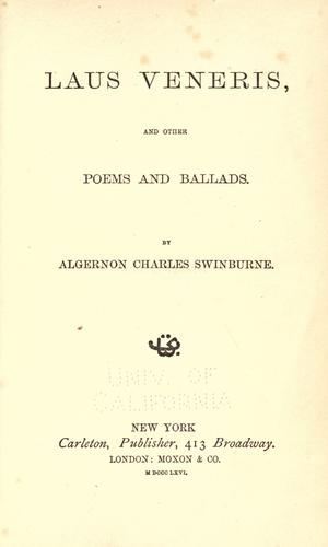 Laus Veneris