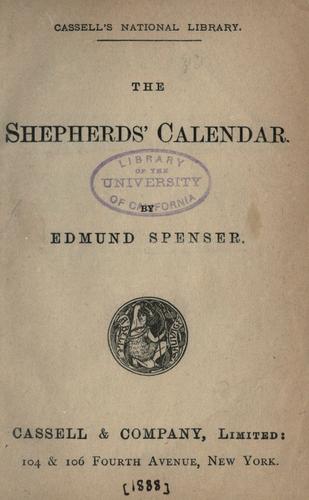 The shepheardes calender