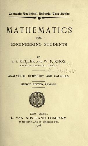 Mathematics for engineering students