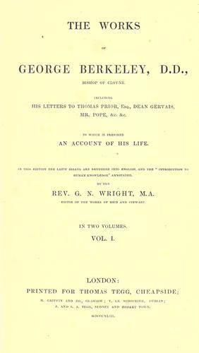 The works of George Berkeley