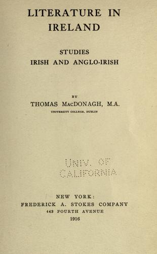 Literature in Ireland