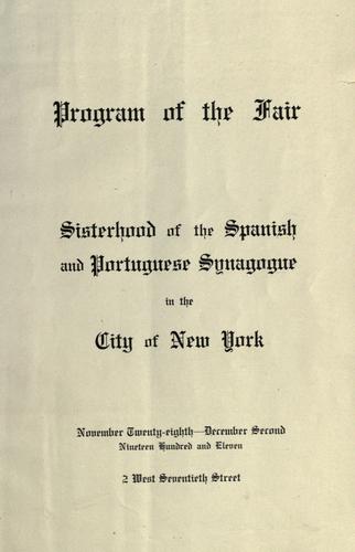 Program of the fair