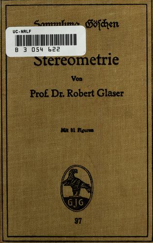 Stereometrie
