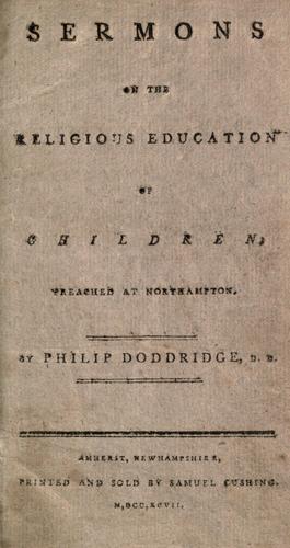 Sermons on the religious education of children