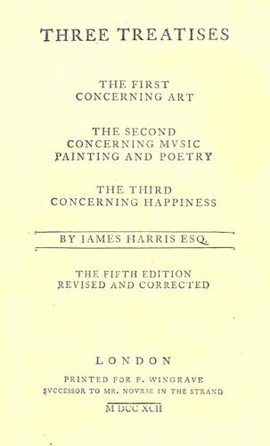 Three treatises