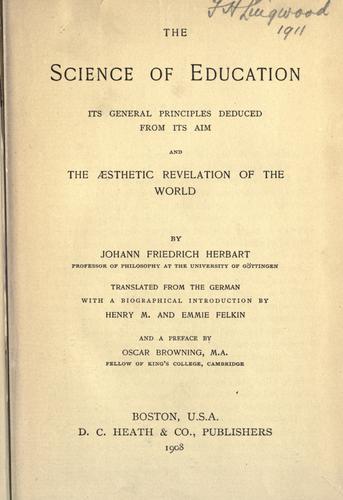 The science of education