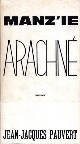 Arachné, roman by Manz'ie. cover