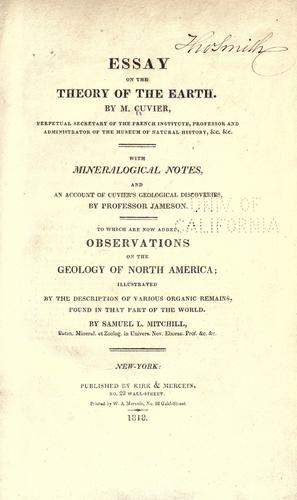 Discours sur les révolutions de la surface du globe by Baron Georges Cuvier, Jean Chrétien Ferdinand Hoefer, Ferdinand Hoefer, Jean Pierre Flourens, Ambroise Firmin-Didot cover