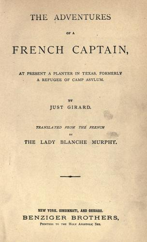 The adventures of a French captain