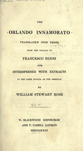 Orlando innamorato; vol.2