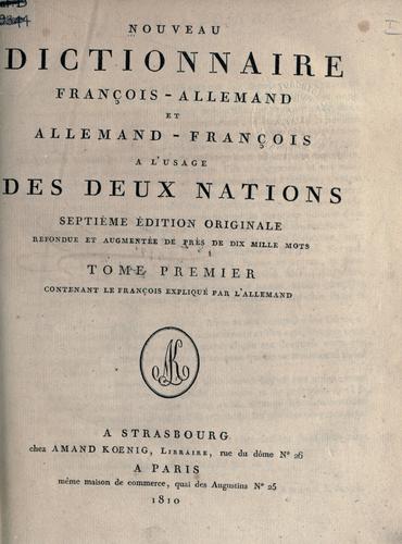 Nouveau dictionnaire provençal-français