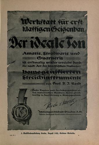 Deutsche Kunst und Dekoration by Alex Koch cover