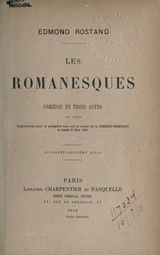 Les romanesques