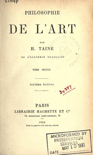 Philosophie de l'art