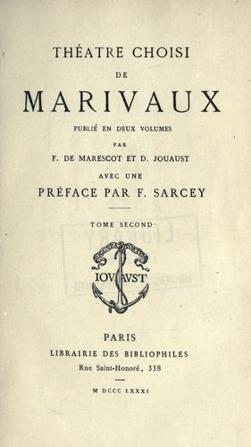 Théâtre choisi